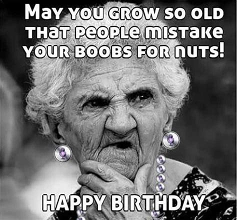 happy birthday old lady meme